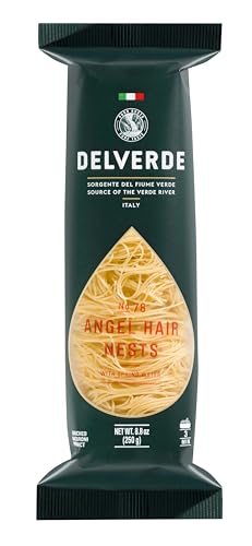 Delverde Angel Hair Pasta Nests, 12 Pack 8.8oz