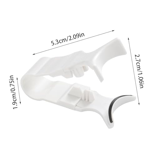 2Pcs White False Eyelashes Clip,5g Portable Magnetic Eyelash Applicator Set| Easy to Use Lash Applicator Tool Kit| Applicator Magnetic Lashes Kit for Lounging,False Lashes