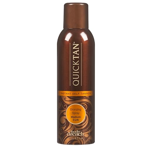 Body Drench QuickTan Instant Self Tanner Bronzing Spray, 6 oz