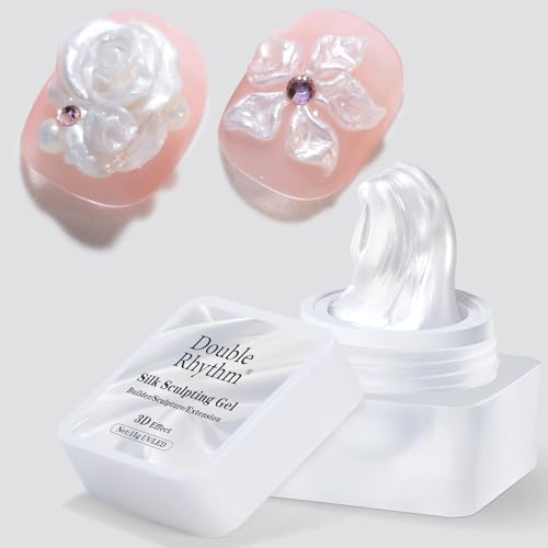 Double Rhythm 3D Hard Sculpting Gel - Nail Extension Building Gel 0.5oz