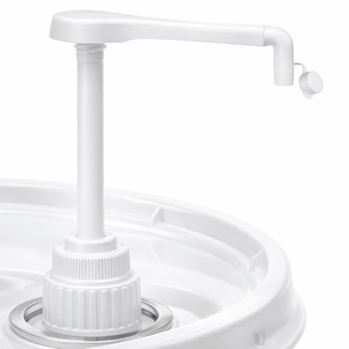 5-Gallon Bucket Pump Dispenser with Leak-Proof Cap