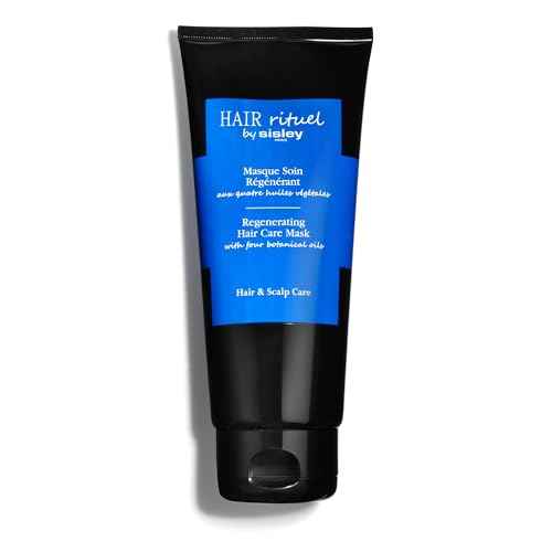 Hair Rituel by Sisley Paris Regenerating Hair Care Mask with Four Botanical Oils - 200 mL - Intensive Mask for Damaged Hair - Supports Hair & Scalp Health - Lightweight, Creamy Texture - Shiny Finish