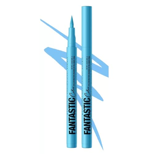 Sky Blue Waterproof Liquid Eyeliner - Precise Tip