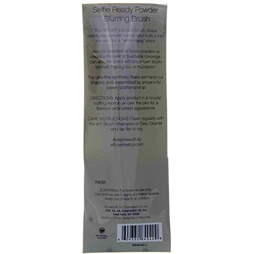 e.l.f. Powder Blurring Brush – Soft-Focus Makeup Brush