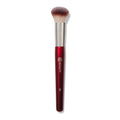BK BEAUTY 116 SMALL ROUND COMPLEXION BRUSH ? Compact Round Makeup Brush for Precise Blending of Cream Blush, Contour, Bronzer & Foundation, Vegan Bristles