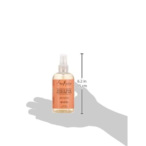 Shea Moisture Coconut & Hibiscus Hold & Shine Moisture Mist, 8 Ounce