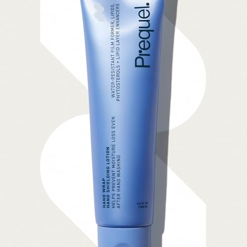 Prequel Hand Cream for Dry Cracked Hands - Unscented Non-Greasy Balm (3.4 oz)