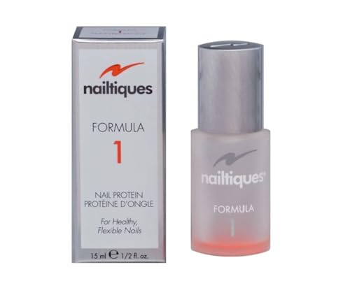 Nailtiques Formula 1 Nail Protein Treatment for Stronger Nails - 0.5 oz