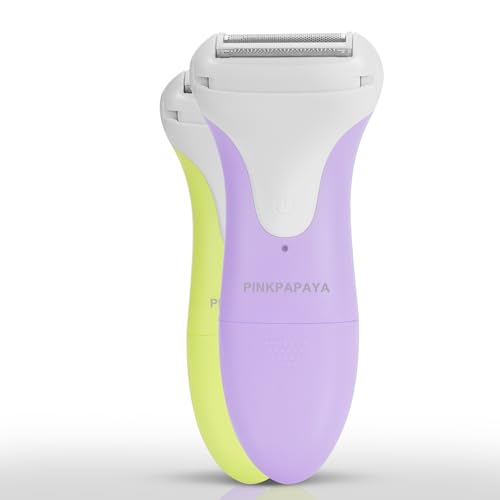 Electric Razors for Women & Bikini Trimmer-Waterproof Cordless for Shower,Travel | Hypoallergenic Foil Shaver for Legs,Underarms,Bikini Line,Wet/Dry Use,Orchid/P9OL