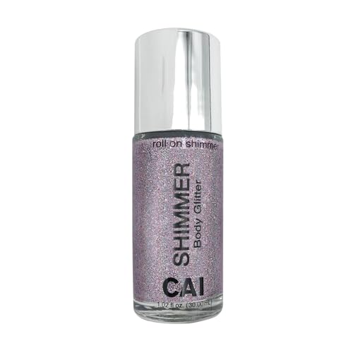 Hair Glitter Gel; Body Glitter & Face Glitter for Women/Kids (1 Pk Stardust Platinum) Iridescent Holograph Roll-on Cosmetic-Grade Makeup, Apply Without Glue, Easy to Take Off & Keep Skin Clean