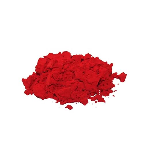 Indian Dark Red Pure Kumkum Powder (Sindoor, Kumkuma, Kum Kum) For Makeup, Pooja And Other Hindu Rituals (Dark Red, 1.77 Ounces)