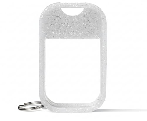 Touchland Frosted Sparkle Hand Mist Case with Keyring - 1 FL OZ, Pack of 1