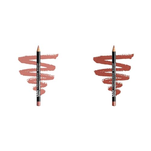 NYX Slim Lip Pencil 2-Pack - Nude Pink & Ever Lip Liner