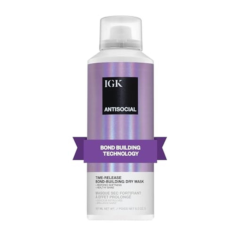 IGK Antisocial Leave-In Repair Mask - Overnight Treatment for Damaged Hair