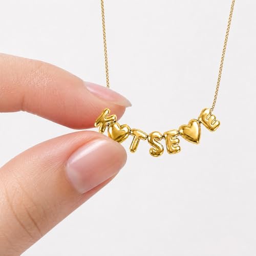 KATSEYE K-Pop Necklace, 18K Gold Plated Charm Jewelry