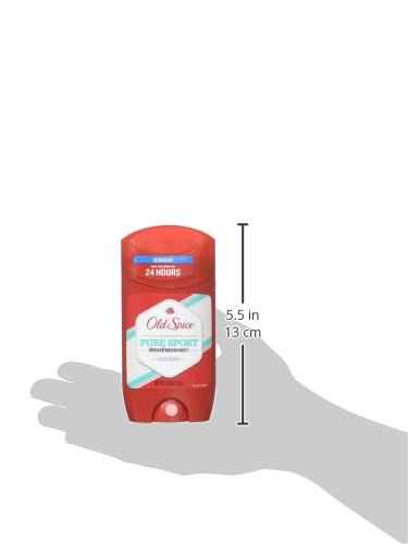 Old Spice High Endurance Deodorant, Pure Sport 2.25 oz (Pack of 5)