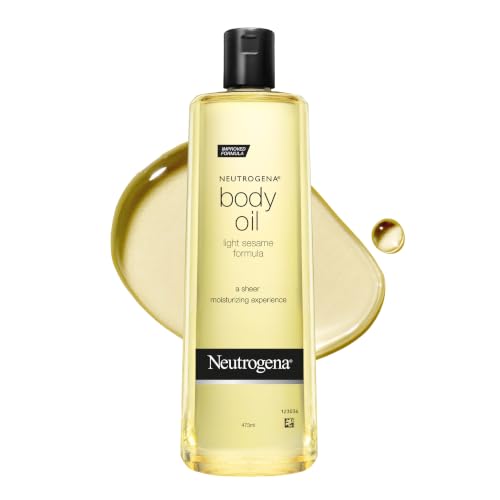 Neutrogena Light Sesame Body Oil, 16 fl oz