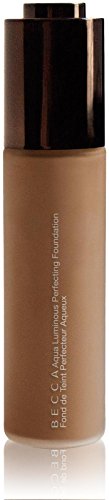 BECCA Aqua Luminous Perfecting Foundation- Dark Golden, 1 Ounce