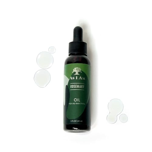 As I Am Rosemary Oil For Hair Growth - 2 oz - with Melatonin & Biotin - Vegan & Cruelty Free