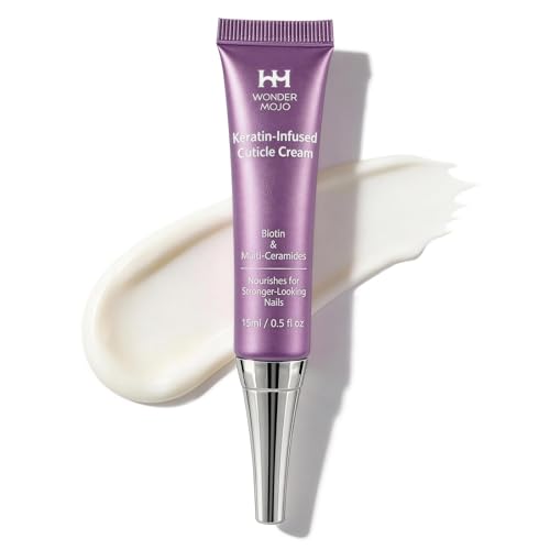 Nail & Cuticle Cream with Keratin & Biotin for Dry Cuticles - 0.5 fl oz
