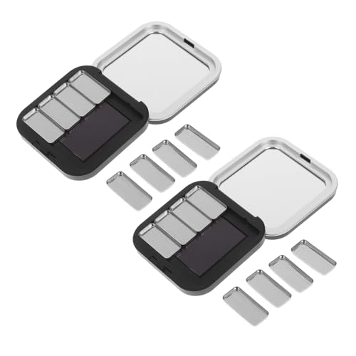Magnetic Empty Lipstick Palette with Mirror – Refillable DIY Makeup Container