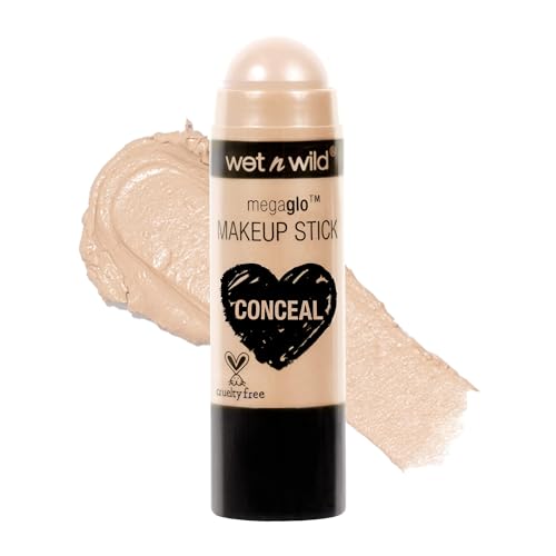 wet n wild MegaGlo Makeup Stick Peach Bums & Conceal Follow Your Bisque,1 Ounce Makeup Stick Bundle