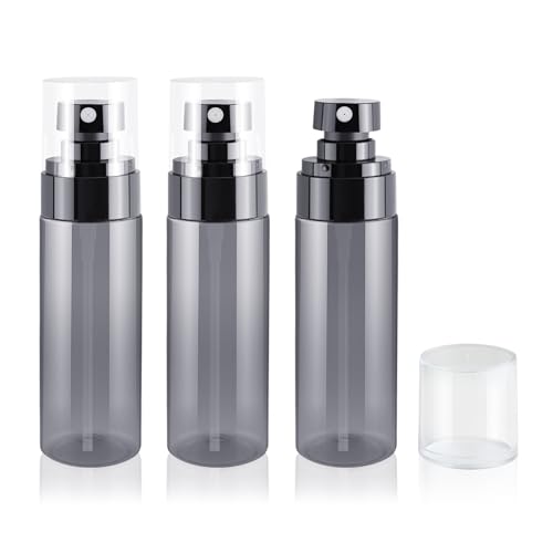 3-Pack 80ml TSA Travel Spray Bottles | Refillable Atomizer Set