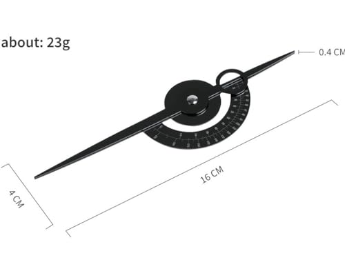 Golden Ratio Eyebrow Caliper - Double Scale Ruler for Makeup