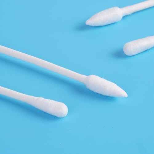 CGR Travel Cotton Swabs Set Portable, eack Pack with 100 Cotton Swabs, 12 Cotton Rounds, 12 Cotton Balls in Reusable Storage Box for Ear, Cosmetics, Makeup Remover, Nail Polish Remover(Pack of 3)