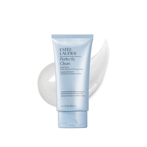 Est?e Lauder Perfectly Clean Multi-Action Foaming Face Wash Cleanser/Purifying Face Mask, 5.0 fl oz.