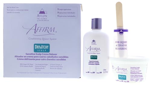 Avlon Affirm Dry & Itchy Scalp Relaxer System - 12 Piece Kit