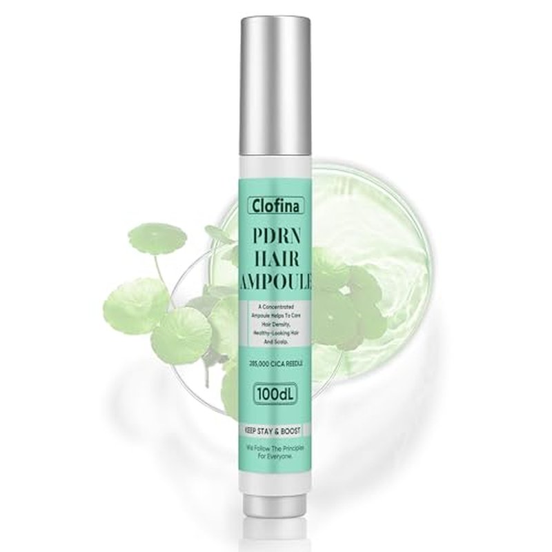 PDRN Hair Growth Ampoule - Nourishing Serum with Ginseng & Soybean