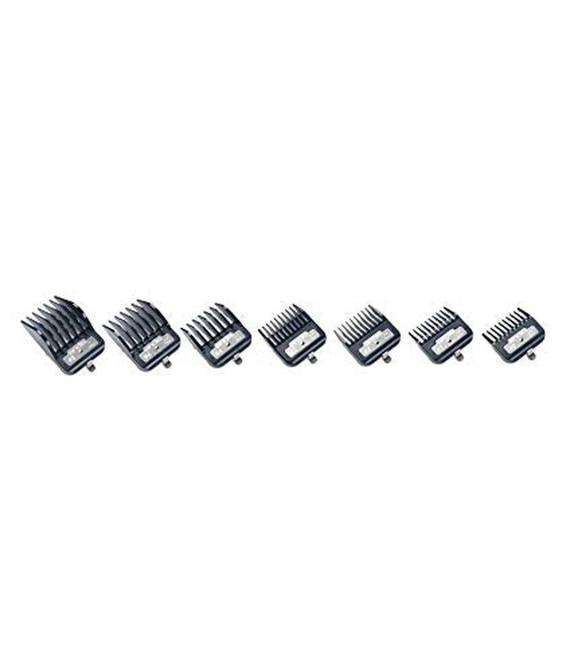 Andis Master Series 7-Piece Clipper Guard Set for Professional Haircuts