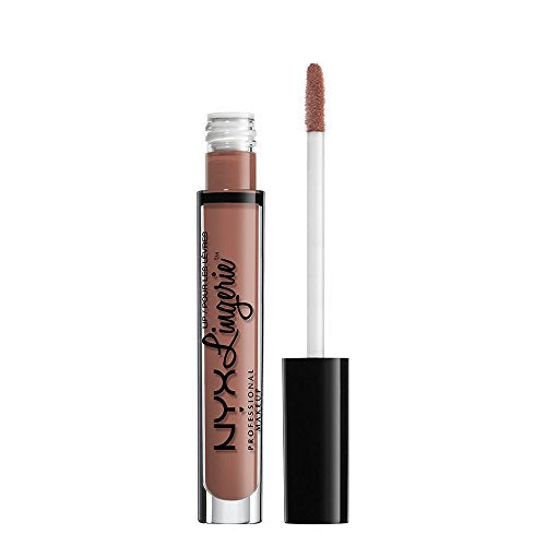 NYX PROFESSIONAL MAKEUP Lip Lingerie Matte Liquid Lipstick - Cashmere Silk (Midtone Beige)