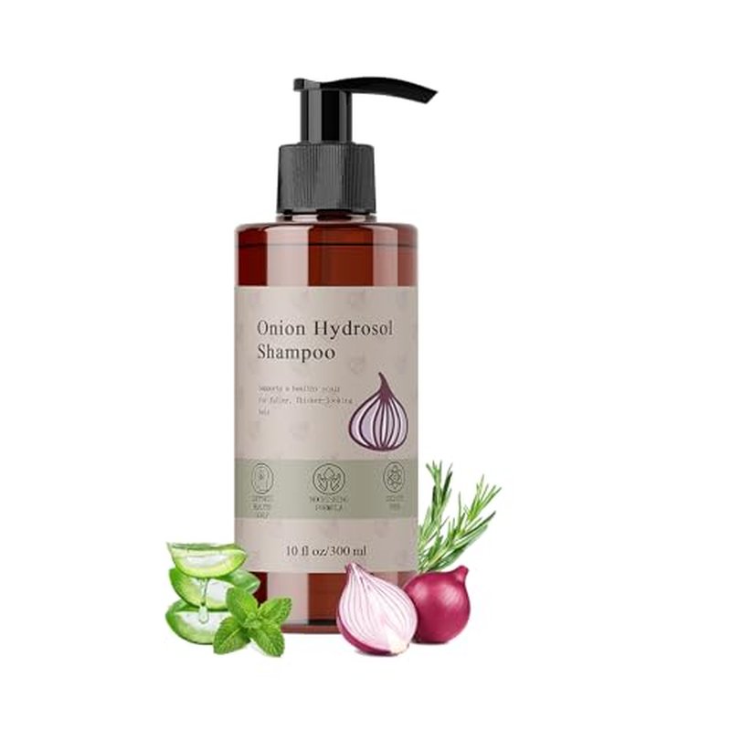 Onion Hydrosol Shampoo for Hair Growth with Rosemary & Biotin