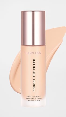LAWLESS Forget the Filler Foundation - Skin-Plumping, Full Coverage, 3F