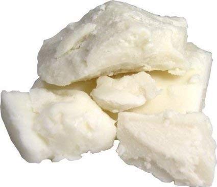 Caribbean Coastal Delights Unrefined Raw Shea Butter - 2 lb - Ivory - Ghana Africa