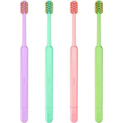 Y-Kelin 2IN1 Orthodontic Braces Toothbrush with interdental Brush