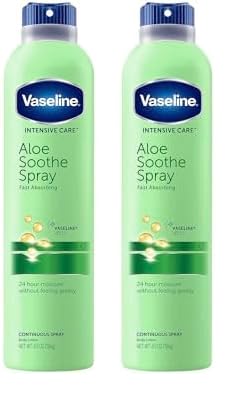 Vaseline® Intensive Care™ Aloe Soothe Spray, 6.5 Oz (Pack of 2)