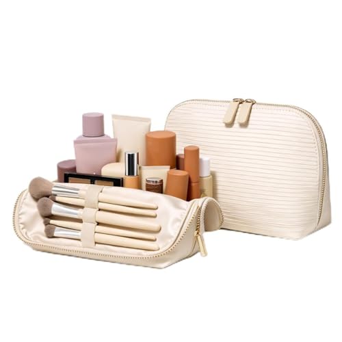 APT 1101 Standing Makeup Bag – Foldable Travel Cosmetic Organizer