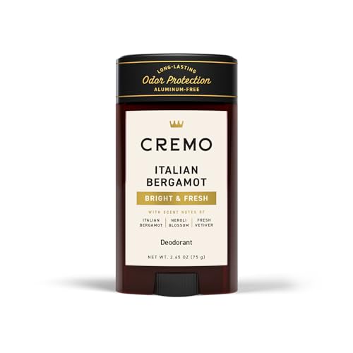 Aluminum-Free Men's Deodorant with Italian Bergamot - 48-Hour Odor Protection