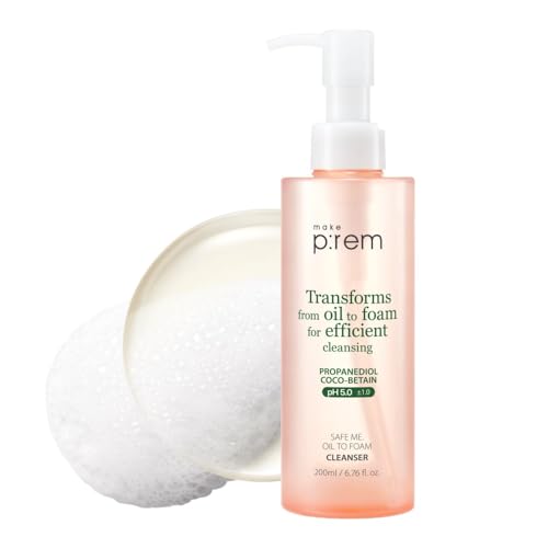 MAKE P:REM Safe Me Oil to Foam Cleanser 200mL