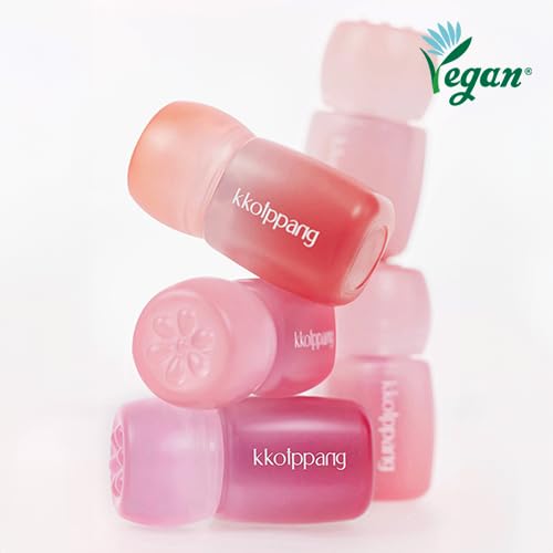 KKOTPPANG Rose Blur Tint Lip Stain - Matte Finish, 5 Shades
