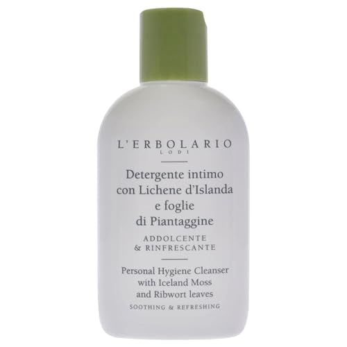 L'Erbolario Personal Hygiene Cleanser - Delivers Gentle Cleansing Action with Pleasant Scent - Leaves Skin Soft and Refreshed - Suitable for Both Men and Women - Silicone and Paraben Free - 5.07 oz