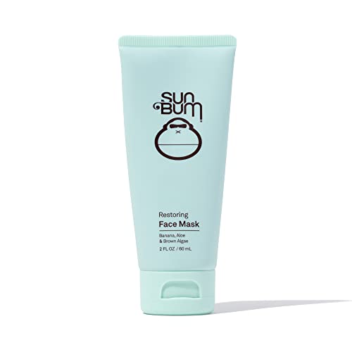 Sun Bum Skin Care Restoring Facial Mask | Vegan and Cruelty Free Formula with Cooling Aloe| 2 oz