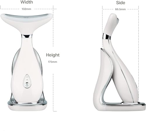 VRAIKO Lily Neck Face Massager with LED & Thermal Vibration