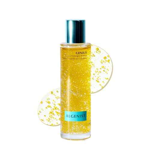 Algenist GENIUS Liquid Collagen Essence - Liquid Collagen Serum with Patented Alguronic Acid to Help Improve Skin Bounce, Elasticity & Radiance (3.4 oz)