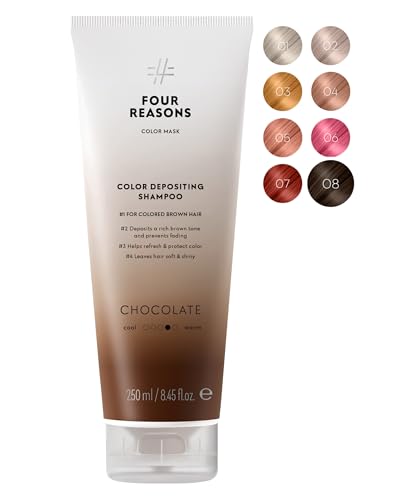 FOUR REASONS Chocolate Brown Color Depositing Shampoo 8.45oz