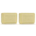 Lothantique Authentique Shea Butter Vegetable Bar Soap - 2 Bars, 200g Each, (Green Tea)