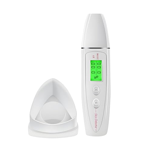 Digital Skin Hydration & Oil Tester with LCD Display